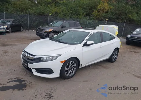 2016 Honda Civic Ex z USA, uszkodzony, nr VIN 19XFC2F7XGE214013